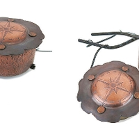Copper compasses